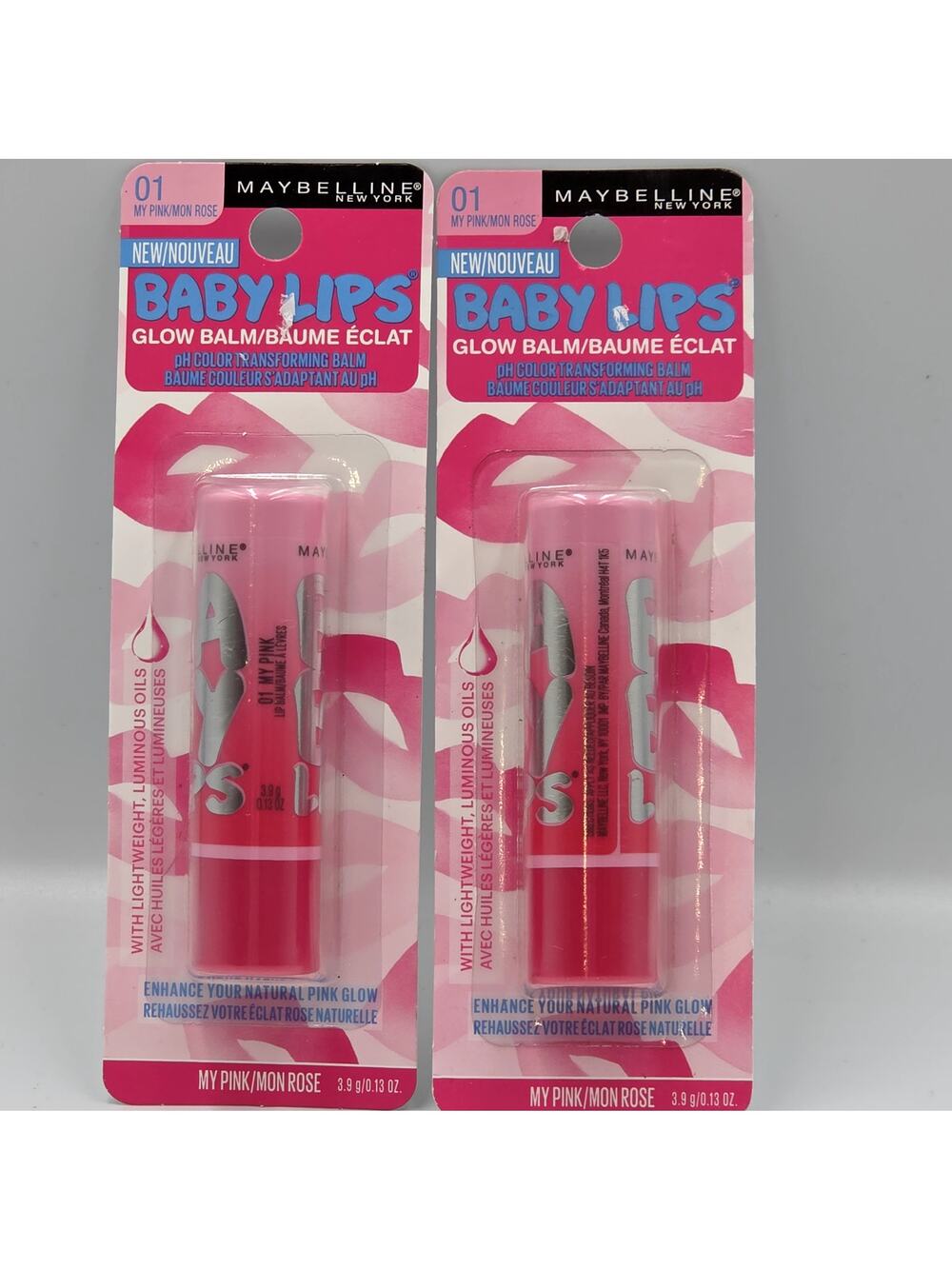Maybelline Baby Lips Glow Balm #01‎ My Pink